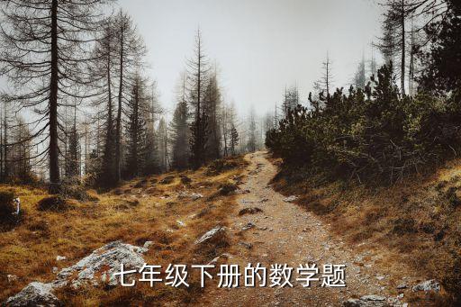 七年級下冊數(shù)學(xué)題，7年級下學(xué)期數(shù)學(xué)題