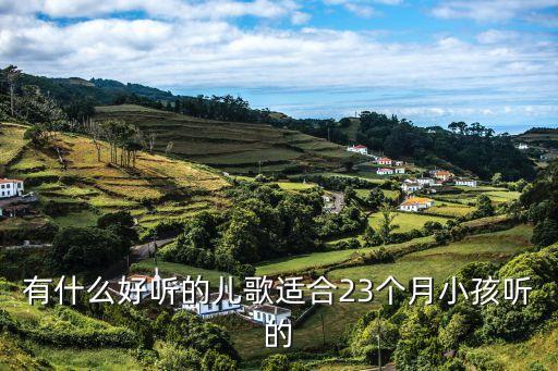 有什么好聽的兒歌適合23個(gè)月小孩聽的