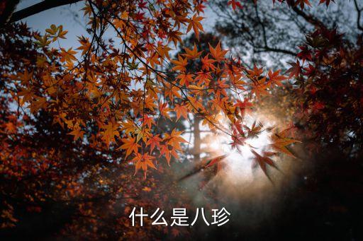 八珍，什么是八珍