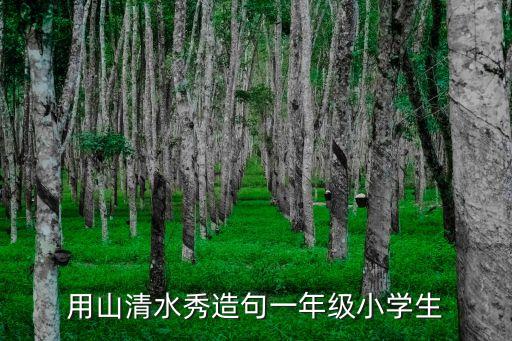 山清水秀造句，用山清水秀造句一年級小學生