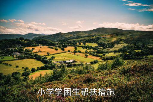 幼兒園幫扶計劃，小學學困生幫扶措施