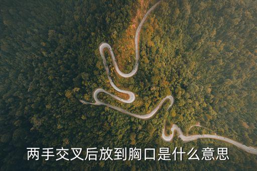 雙手交叉放在胸前，兩只手交叉在胸前的動(dòng)作叫什么