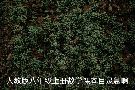 八上數(shù)學書人教版，人教版數(shù)學八年級上冊電子書