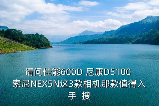 請問佳能600D 尼康D5100 索尼NEX5N這3款相機(jī)那款值得入手  搜