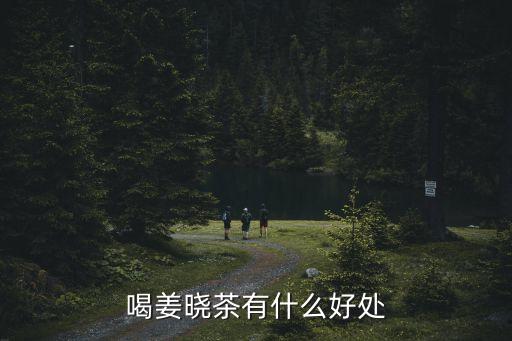 姜米茶的功效與作用，喝姜茶有何功效芙選