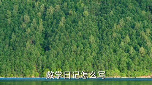 怎么寫數學日記，數學日記怎么寫