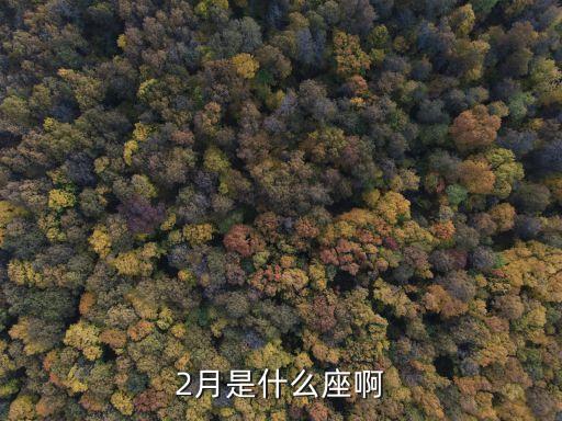 2月星座，二月份星座是