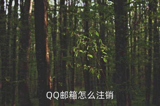 怎么注銷qq郵箱，怎么注銷QQ郵箱