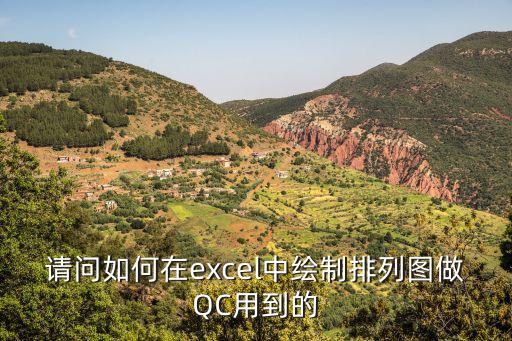 請問如何在excel中繪制排列圖做QC用到的