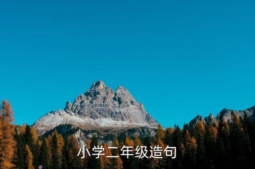 二年級造句100句，小學二年級上冊造句