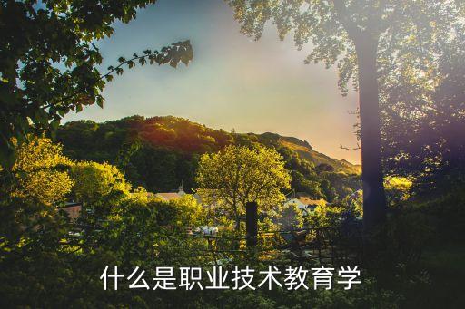 職業技術教育學，求助職業技術教育學
