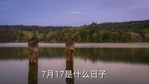 7月17是什么日子