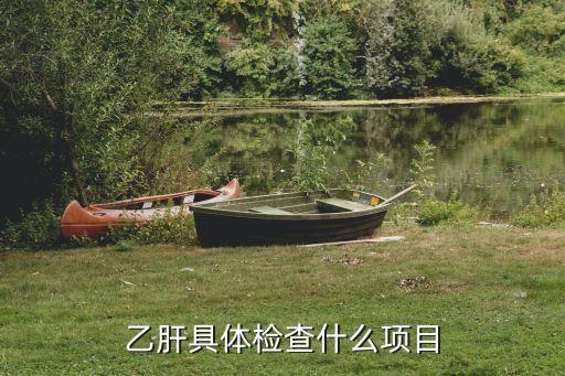 乙肝檢測，乙肝檢查都查什么