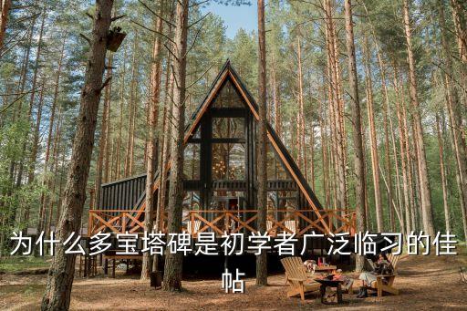 為什么多寶塔碑是初學者廣泛臨習的佳帖