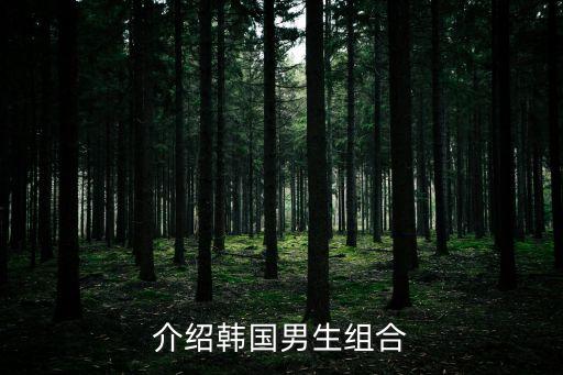 韓國男子組合，韓國男生組合有哪些