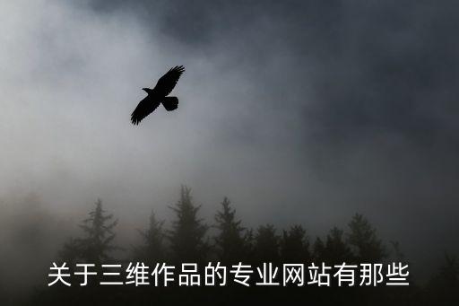 關于三維作品的專業網站有那些