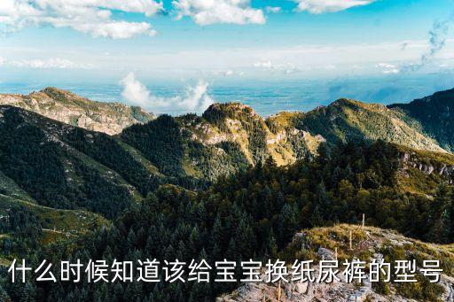 紙尿褲型號，紙尿褲型號有哪些呢