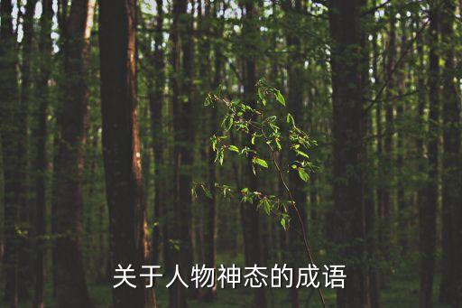 人物神態的成語，形容人神態動作的成語有哪些
