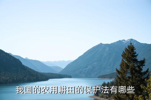 我國的農用耕田的保護法有哪些