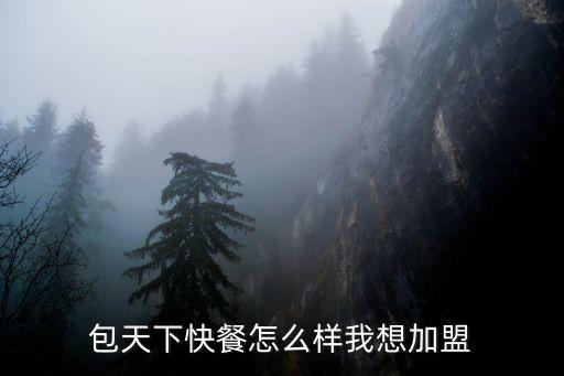 包天下快餐怎么樣我想加盟