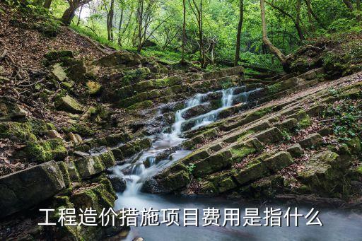措施項目費，預算中工程措施費的含義