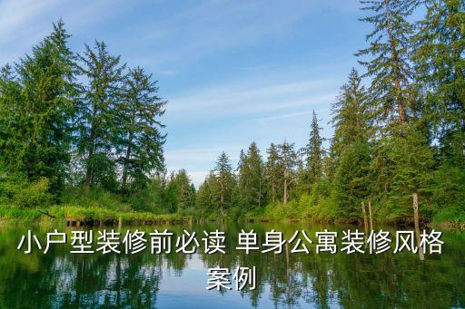 小戶型裝修前必讀 單身公寓裝修風格案例