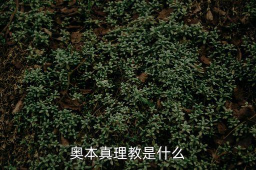 真理教，奧本真理教是什么